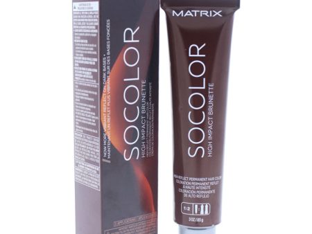 Matrix Socolor High Impact Brunette Color - RR66 Red Red by Matrix for Unisex - 3 oz Hair Color Discount