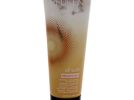 Redken All Soft Mega Mask by Redken for Unisex - 6.8 oz Treatment Hot on Sale