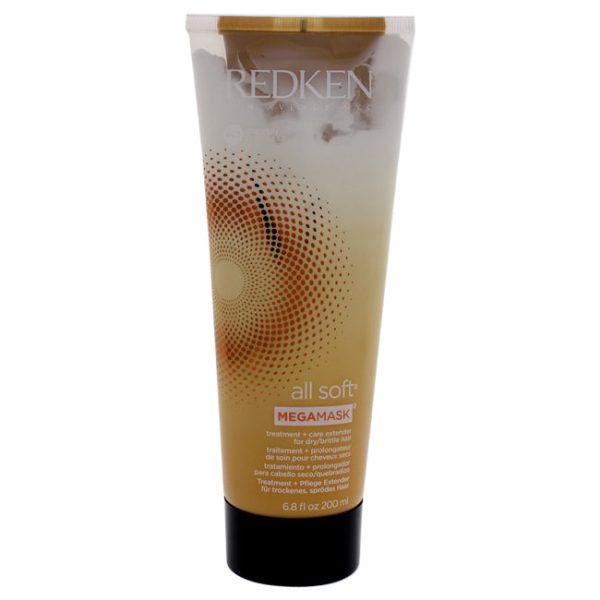 Redken All Soft Mega Mask by Redken for Unisex - 6.8 oz Treatment Hot on Sale