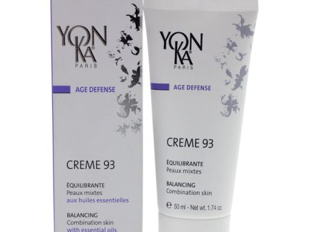 Yonka Age Defense Creme 93 by Yonka for Unisex - 1.74 oz Cream For Discount