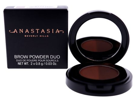 Anastasia Beverly Hills Brow Powder Duo - Chocolate by Anastasia Beverly Hills for Women - 0.03 oz Eyebrow For Sale