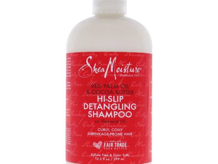 Shea Moisture Red Palm Oil and Cocoa Butter Hi-Slip Detangling Shampoo by Shea Moisture for Unisex - 13.5 oz Shampoo Supply