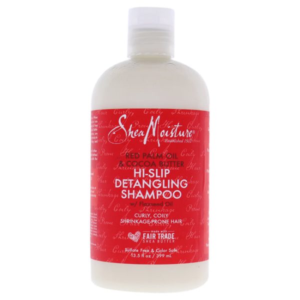 Shea Moisture Red Palm Oil and Cocoa Butter Hi-Slip Detangling Shampoo by Shea Moisture for Unisex - 13.5 oz Shampoo Supply