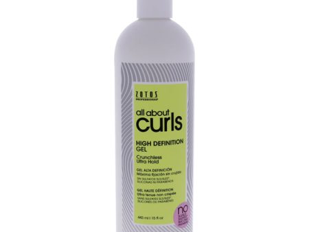 All About Curls High Definition Gel by All About Curls for Unisex - 15.0 oz Gel Sale