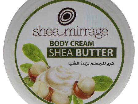 Shea Mirrage Body Cream Shea Butter by Shea Mirrage for Unisex - 3.38 oz Cream on Sale