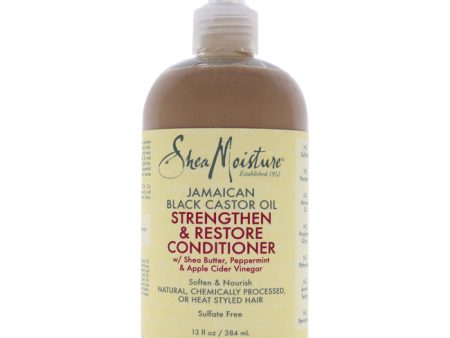 Shea Moisture Jamaican Black Castor Oil Strengthen and Restore Conditioner by Shea Moisture for Unisex - 13 oz Conditioner Fashion