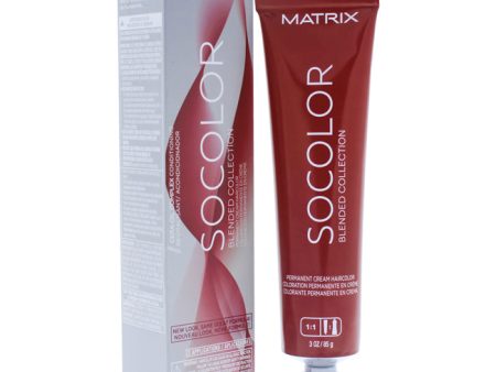 Matrix Socolor Permanent Cream Hair Color - 5MV Medium Brown Mocha Violet by Matrix for Unisex - 3 oz Hair Color Online Hot Sale