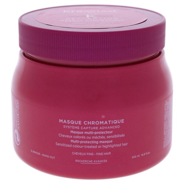 Kerastase Reflection Masque Chromatique - Fine Hair by Kerastase for Unisex - 16.9 oz Masque Hot on Sale