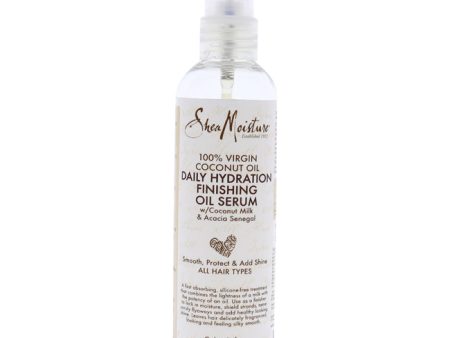 Shea Moisture 100 Percent Virgin Coconut Oil Daily Hydration Finishing Oil Serum by Shea Moisture for Unisex - 4 oz Serum Online Hot Sale