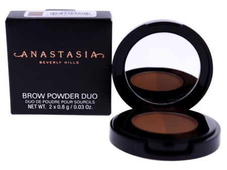 Anastasia Beverly Hills Brow Powder Duo - Caramel by Anastasia Beverly Hills for Women - 0.03 oz Eyebrow Hot on Sale