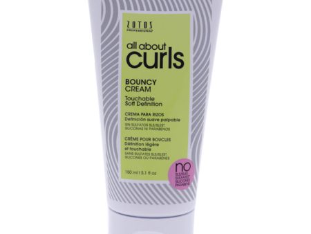 All About Curls Bouncy Cream by All About Curls for Unisex - 5.1 oz Cream Hot on Sale