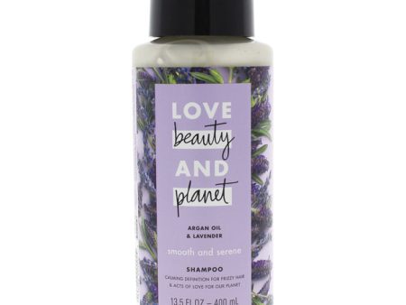 Love Beauty and Planet Argan Oil and Lavender Shampoo by Love Beauty and Planet for Unisex - 13.5 oz Shampoo Fashion