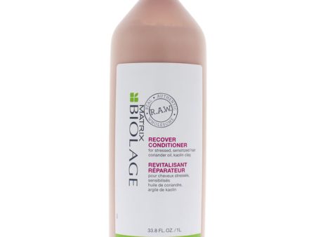 Matrix Biolage Raw Recover Conditioner by Matrix for Unisex - 33.8 oz Conditioner Cheap