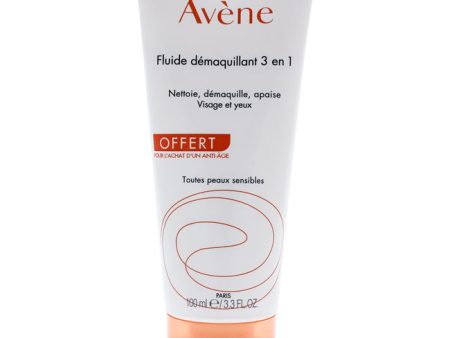 Avene Fluide Demaquillant 3-In-1 by Avene for Women - 3.3 oz Makeup Remover Online