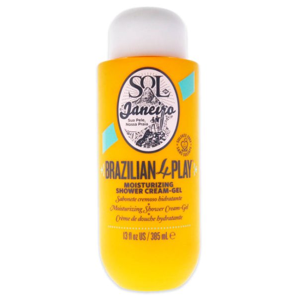 Sol de Janeiro Brazilian 4 Play Moisturizing Shower Cream Gel by Sol de Janeiro for Unisex - 13 oz Shower Gel Online Hot Sale