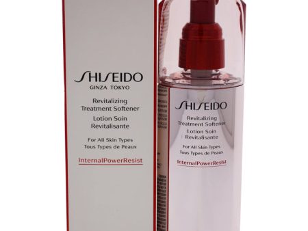 Shiseido Revitalizing Treatment Softener by Shiseido for Women - 5 oz Treatment Discount