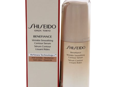 Shiseido Benefiance Wrinkle Smoothing Contour Serum by Shiseido for Women - 1 oz Serum Hot on Sale