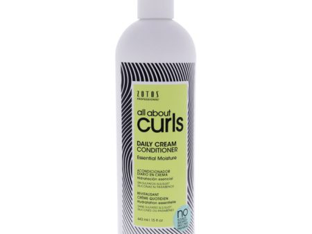 All About Curls Daily Cream Conditioner by All About Curls for Unisex - 15.0 oz Conditioner Supply