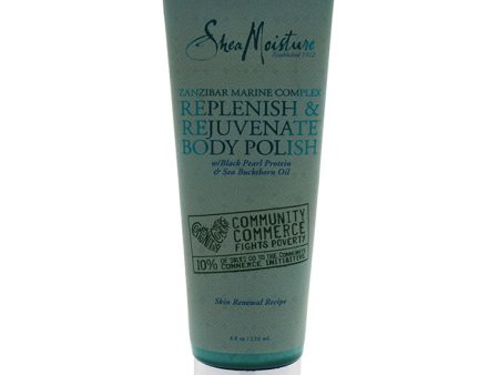 Shea Moisture Zanzibar Marine Complex Replenish & Rejuvenate Body Polish by Shea Moisture for Unisex - 8 oz Body Polish Supply