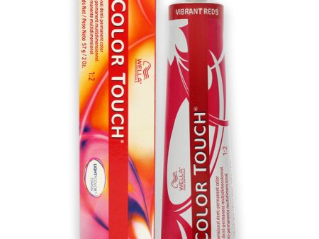 Wella Color Touch Demi-Permanent Color - 5 4 Light Brown-Red by Wella for Unisex - 2 oz Hair Color Sale