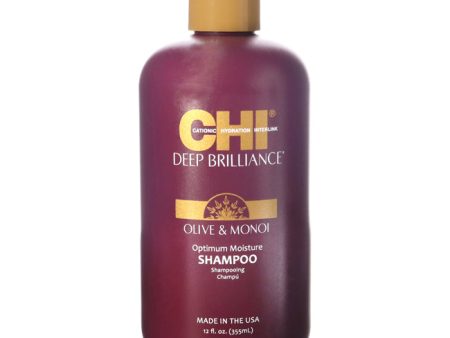 CHI Deep Brilliance Optimum Moisture Shampoo by CHI for Unisex - 12 oz Shampoo on Sale