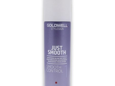 Goldwell Stylesign Just Smooth Control Blow Dry Spray by Goldwell for Unisex - 6.7 oz Dry Spray Sale