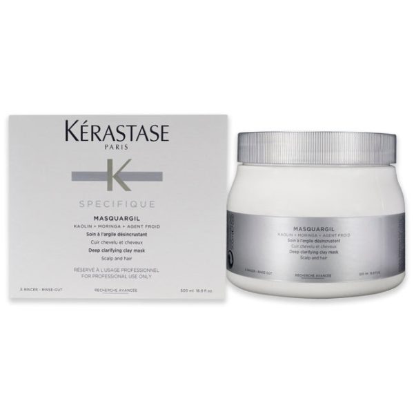 Kerastase Specifique Masquargil Deep Clarifying Clay Mask by Kerastase for Unisex - 16.9 oz Masque Online Hot Sale