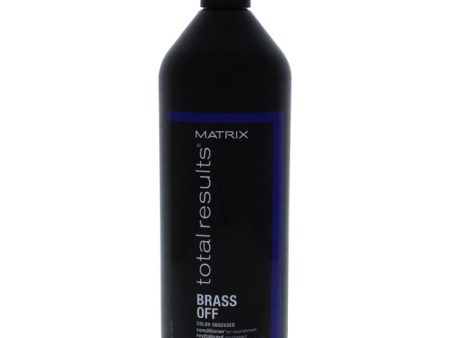 Matrix Total Result Brass Off Conditioner by Matrix for Unisex - 33.8 oz Conditioner Cheap